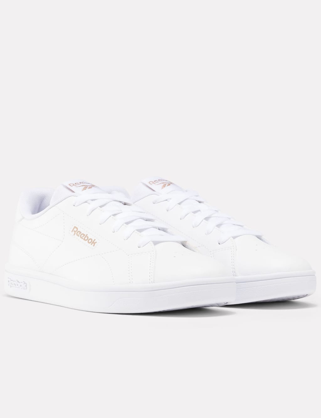 Court Clean Lace Up Trainers 5 of 7