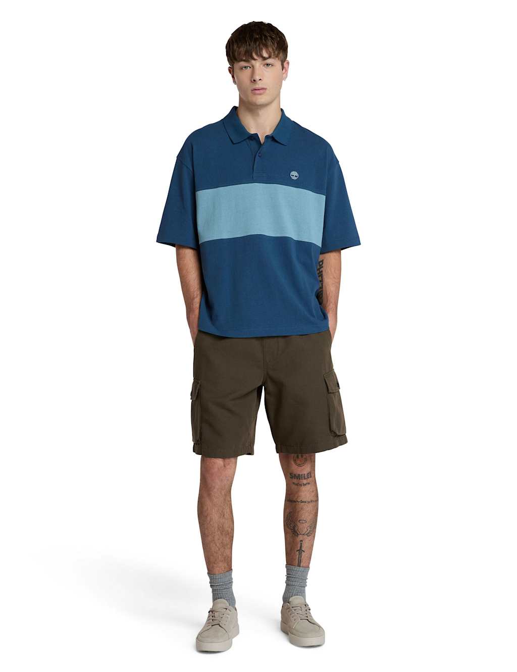 Pure Cotton Colour Block Rugby Shirt 3 of 5