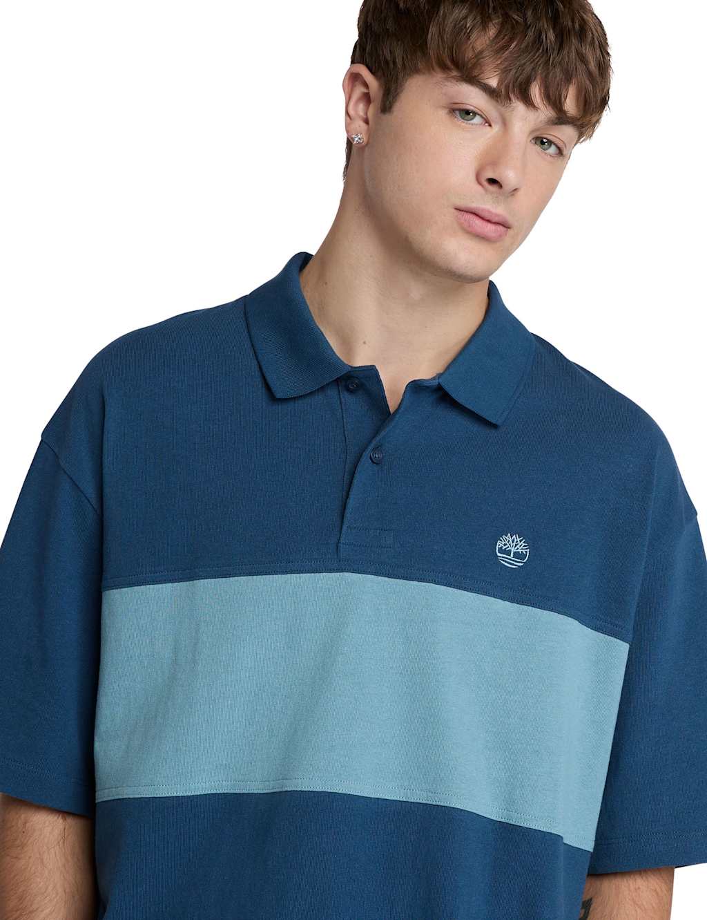 Pure Cotton Colour Block Rugby Shirt 5 of 5