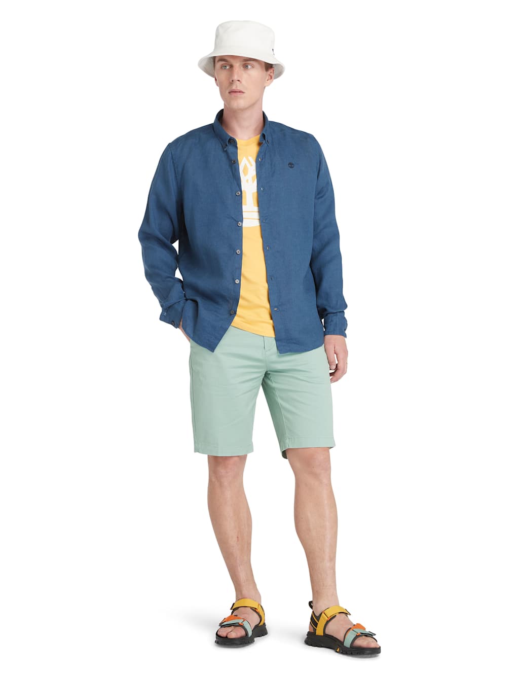 Mill Brook Slim Fit Pure Linen Overshirt 5 of 8