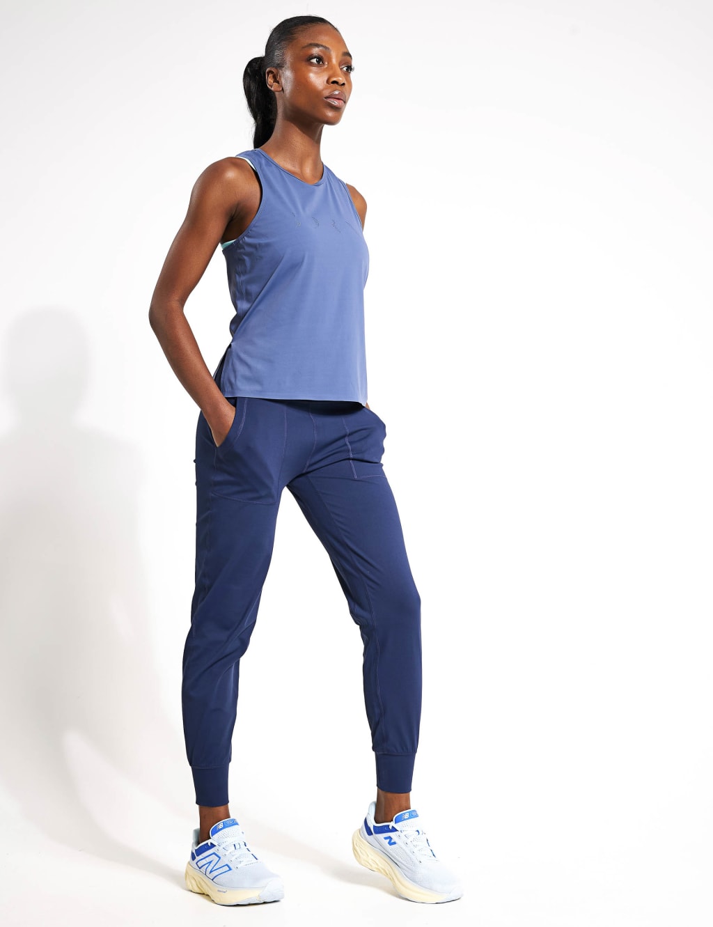 High top joggers hot sale