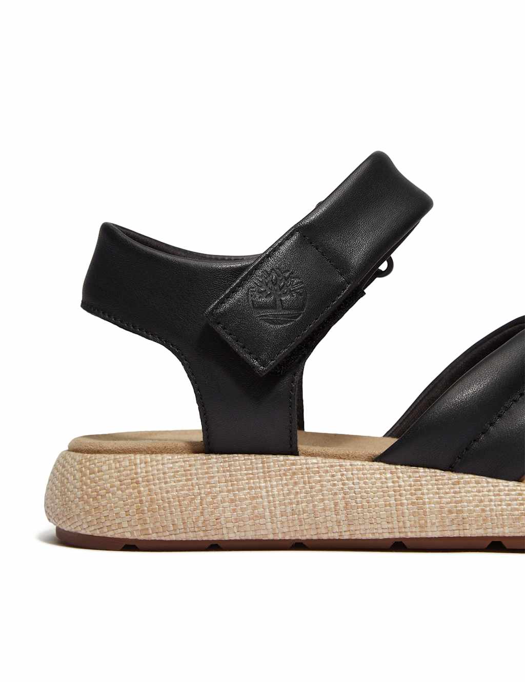 Belmar Waves Leather Flat Sandals 6 of 7