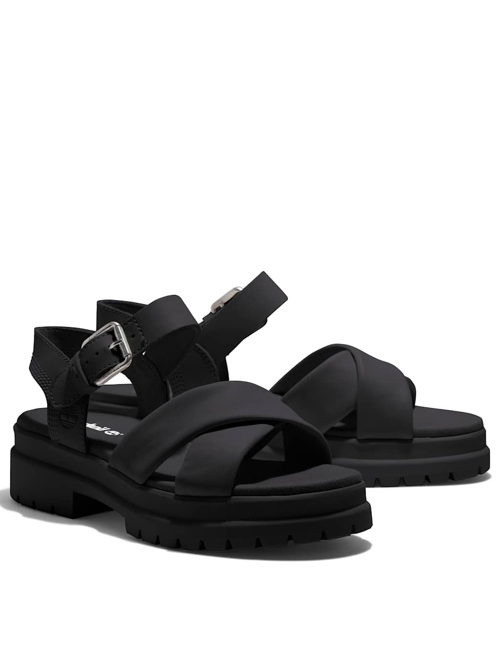 London Vibe Leather Strappy Flatform Sandals 3 of 8