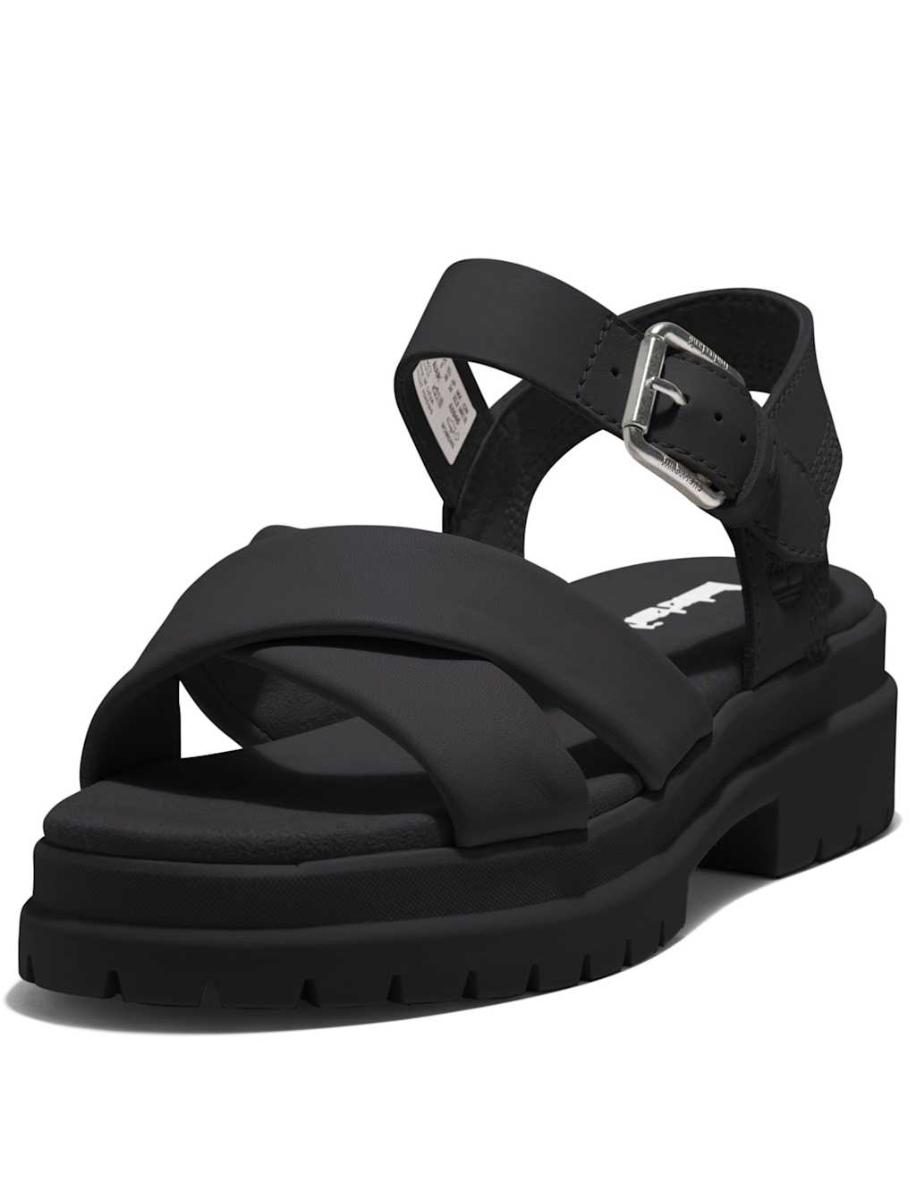 London Vibe Leather Strappy Flatform Sandals 4 of 8
