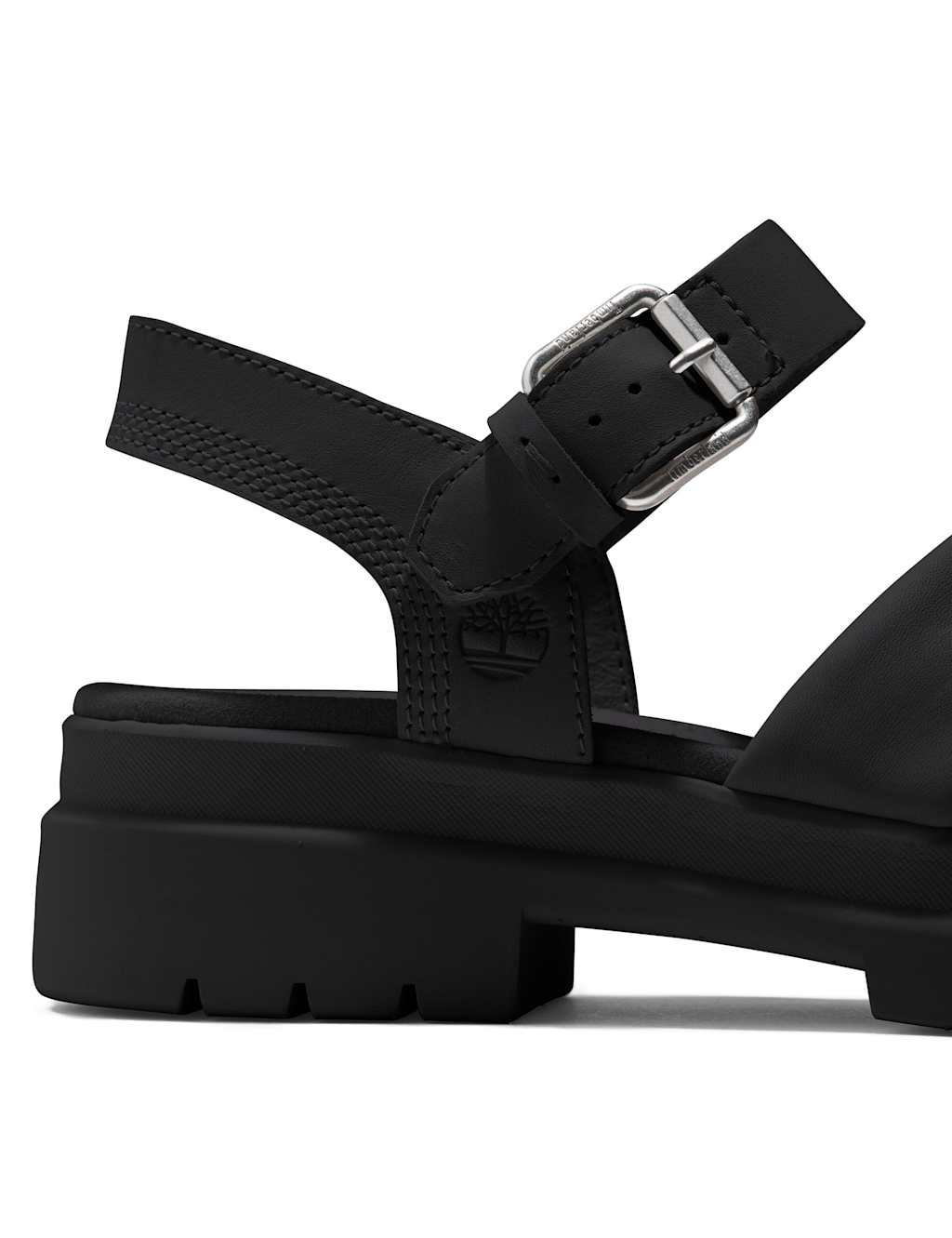 London Vibe Leather Strappy Flatform Sandals 7 of 8