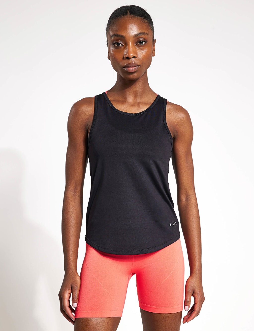 Daila Crew Neck Open Back Vest Top 1 of 4