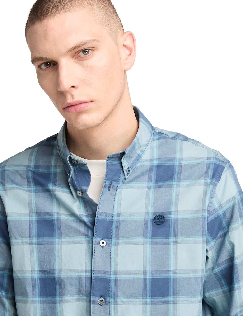 Pure Cotton Poplin Check Overshirt 5 of 5