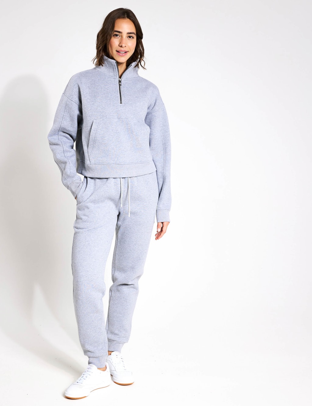 Rihanna Cotton Rich Half Zip Sweatshirt 2 of 5