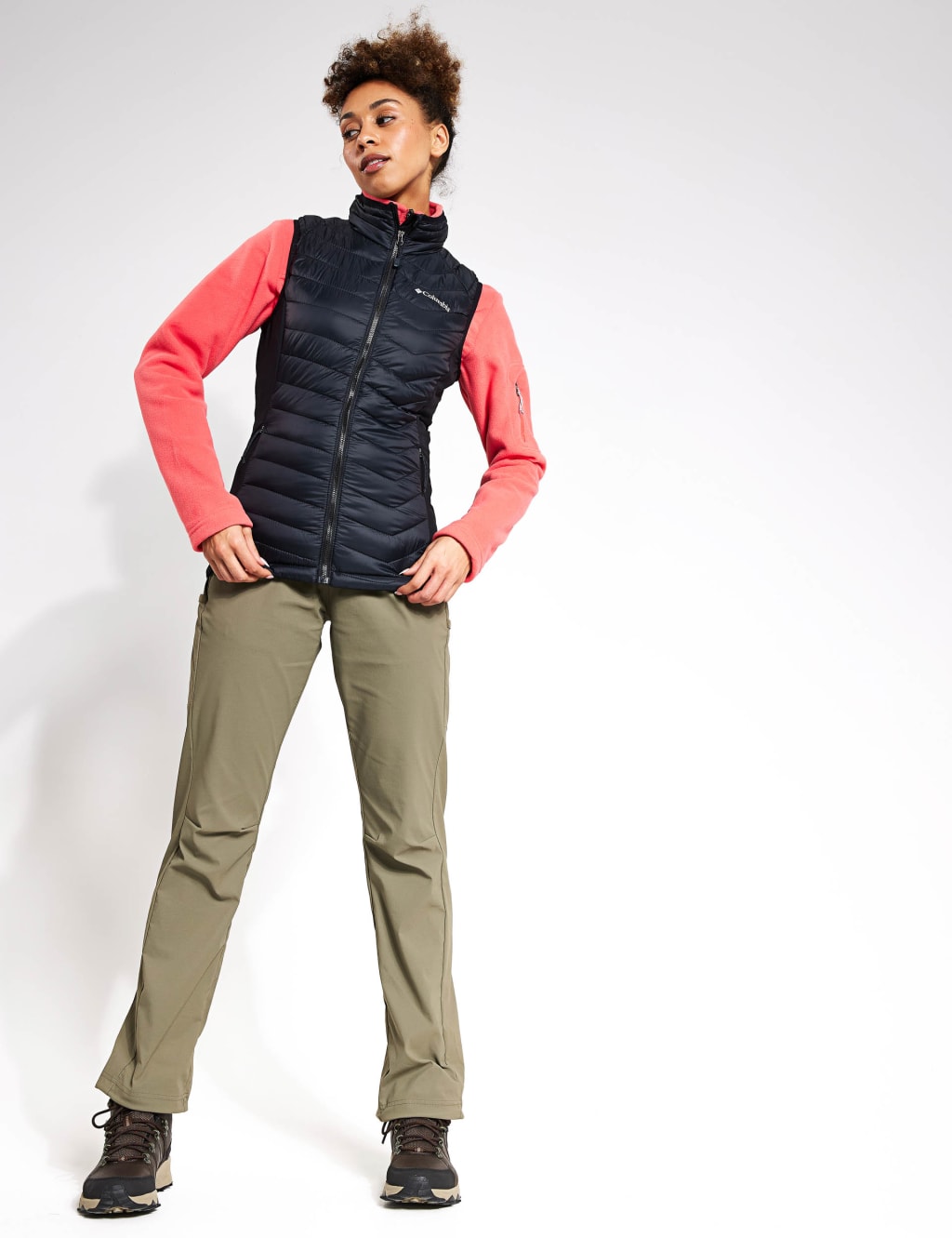 Powder Pass Padded Funnel Neck Gilet 2 of 4