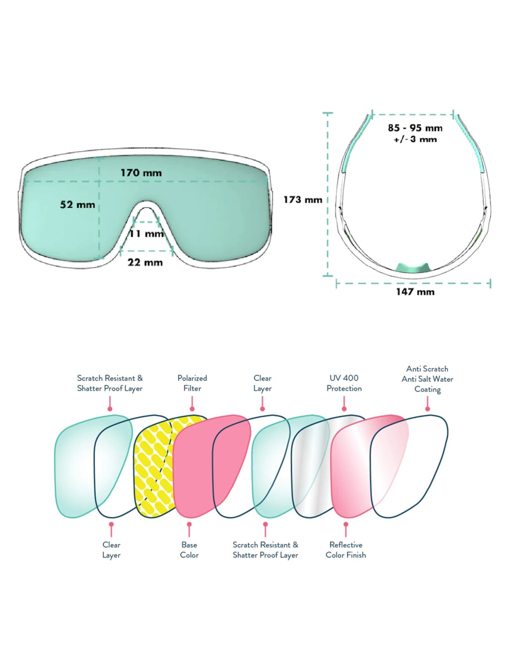 Wrap Around Sunglasses 6 of 6