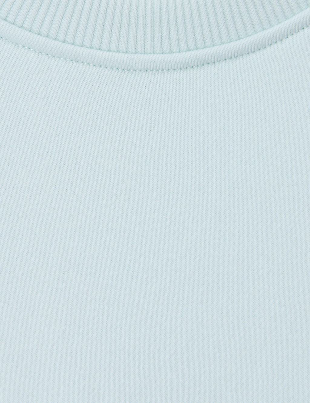Revive Cotton Rich Crew Neck Sweatshirt 7 of 7