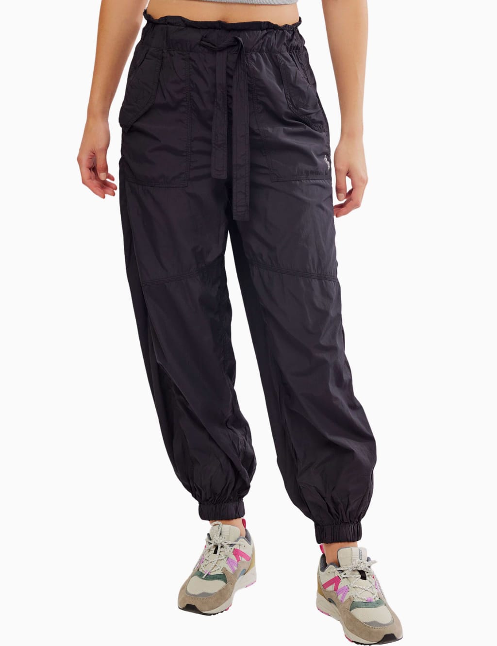 Women's nylon joggers on sale