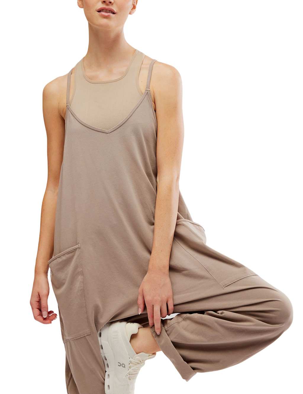 Hot Shot Cotton Rich Relaxed Jumpsuit 2 of 5