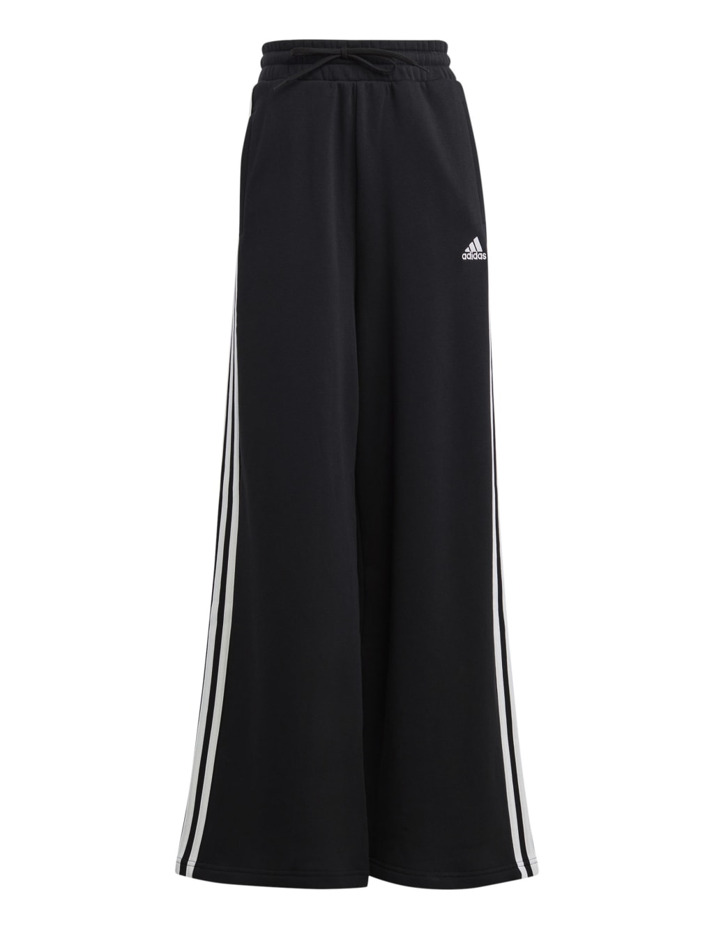 Essentials 3 Stripes Wide Leg Joggers Adidas M S