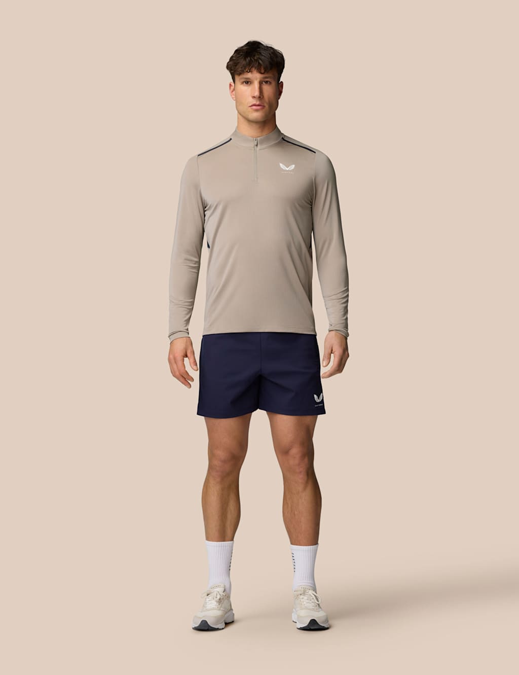 Funnel Neck Half Zip Training Top 5 of 6
