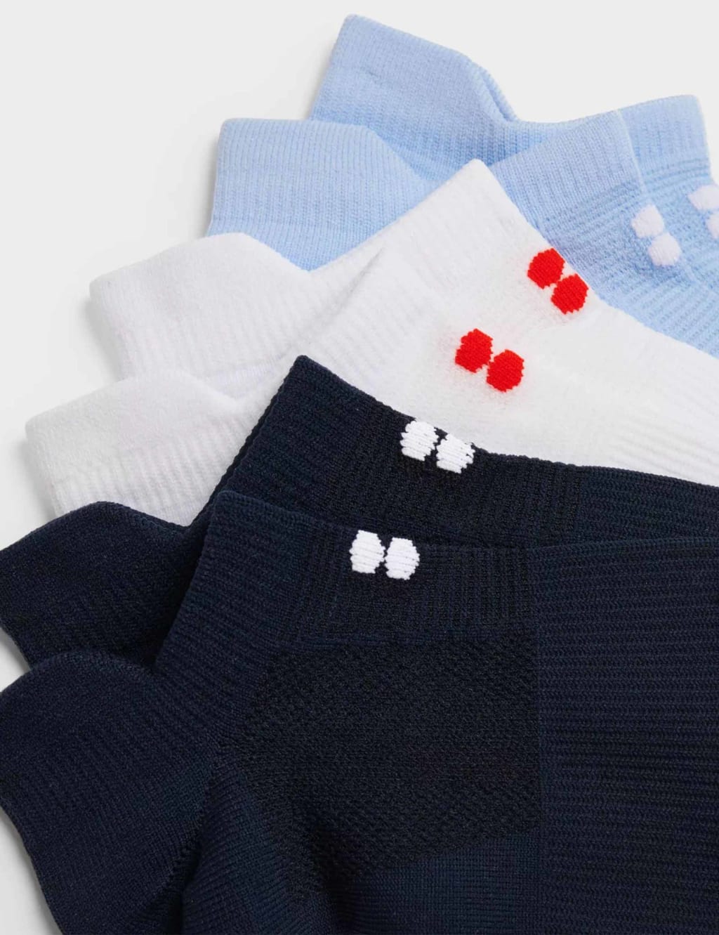 3pk Lightweight Trainer Socks 2 of 2