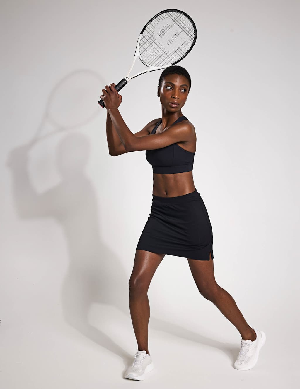 Maya Layered Mini A-Line Sports Skirt 2 of 4