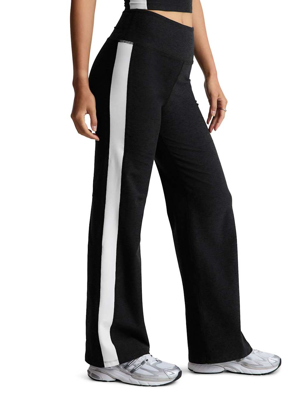 Spacedye Line Up Wide Leg Yoga Joggers 3 of 4