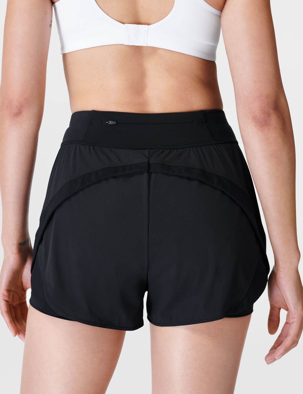 Tempo Run Layered Running Shorts