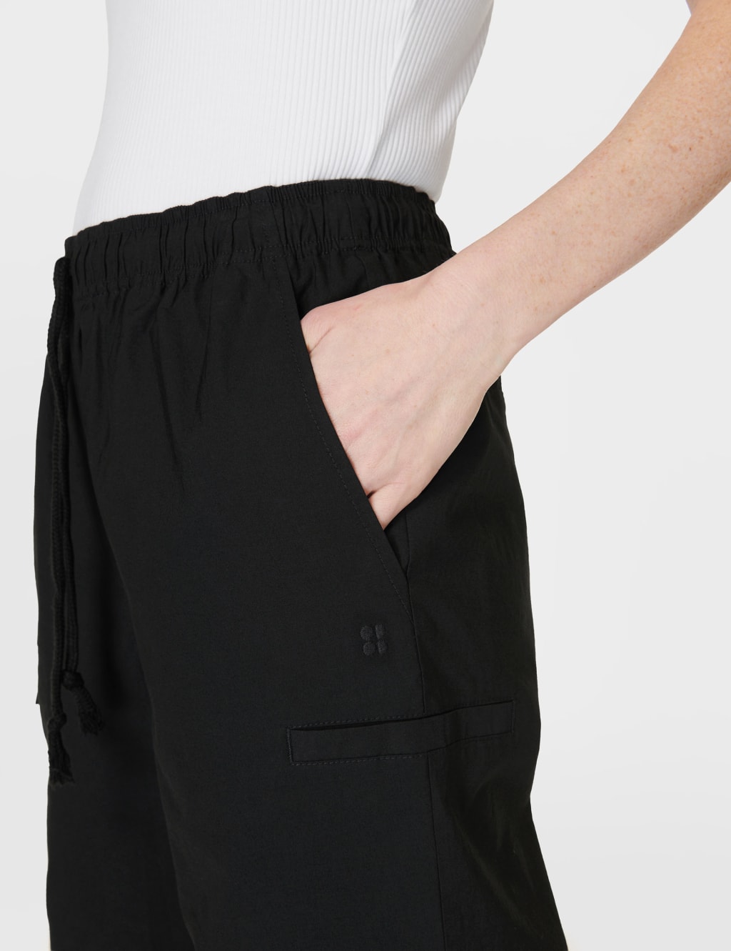Quinn Cotton Blend Cargo Cuffed Trousers 4 of 5