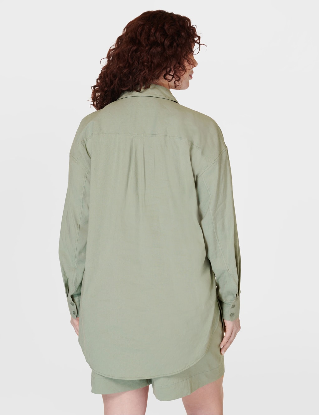 Summer Stretch Linen Rich Utility Shirt 5 of 6
