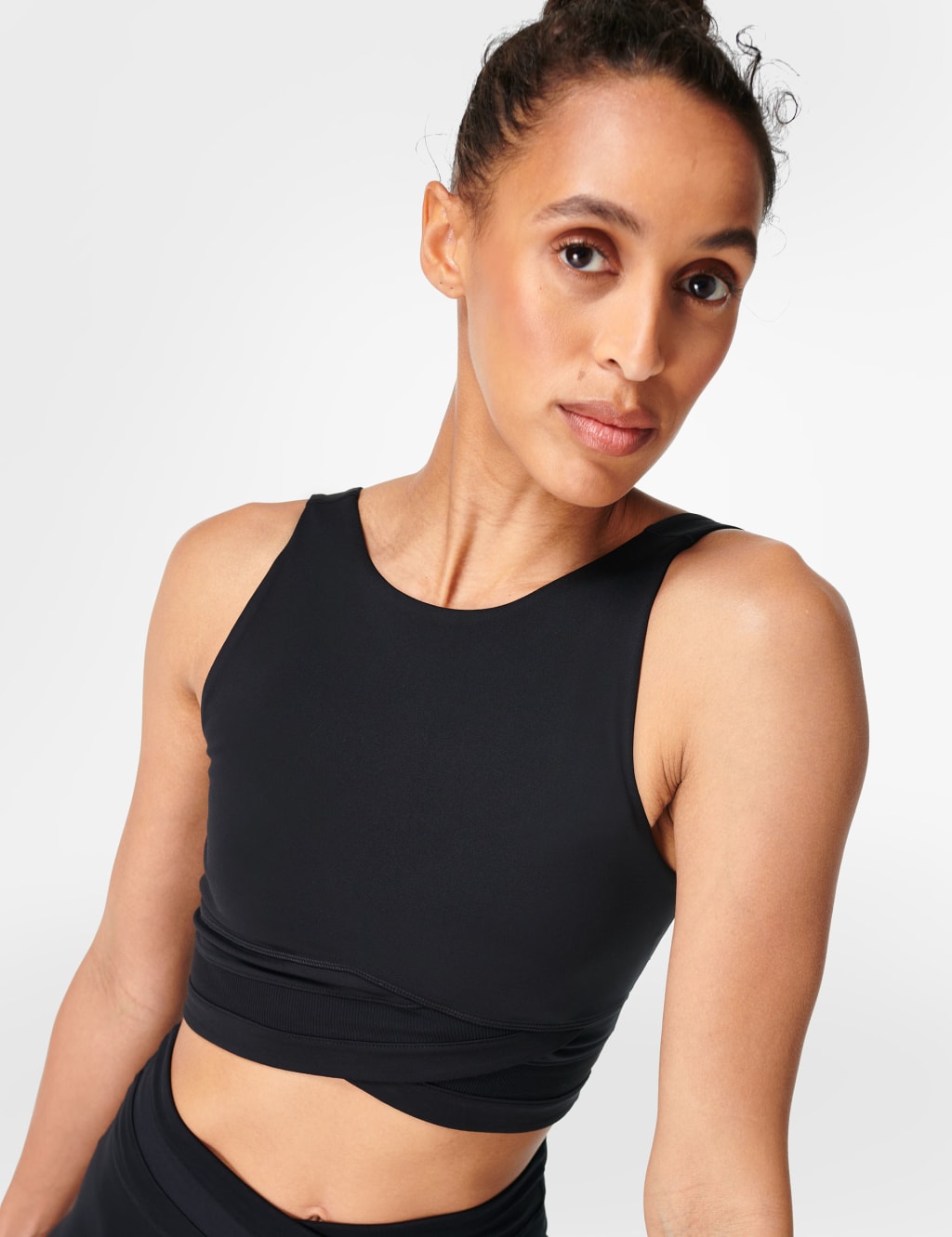 All Day Wrap Waist Crew Neck Vest Top 4 of 6