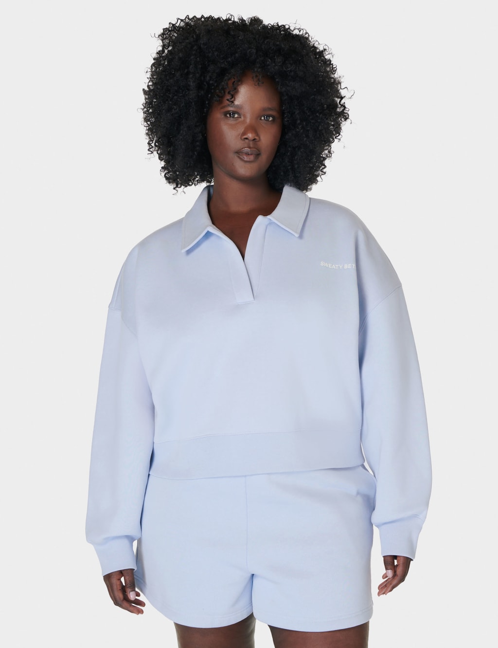Powerhouse Cotton Rich Collared Sweatshirt