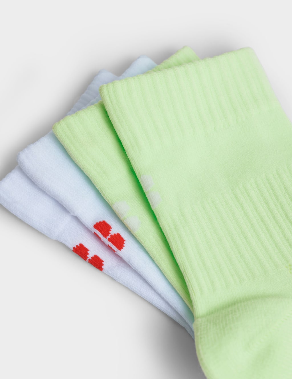 2pk Crew Running Ankle High Socks 2 of 4