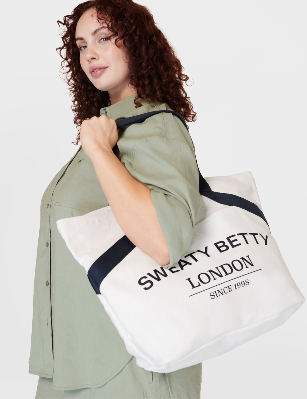 Canvas Logo Tote Bag 4 of 4