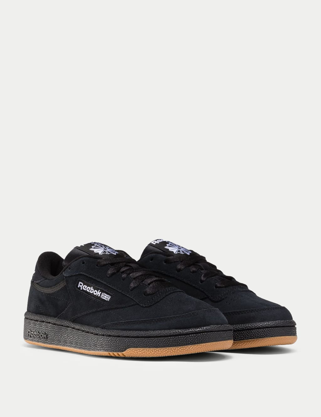 Reebok suede trainers mens best sale