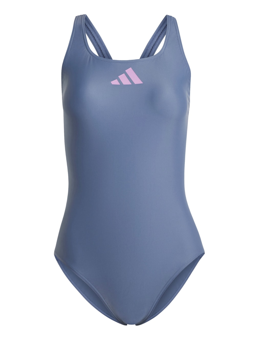 3 Bar Logo Scoop Neck Racer Back Swimsuit 2 of 6