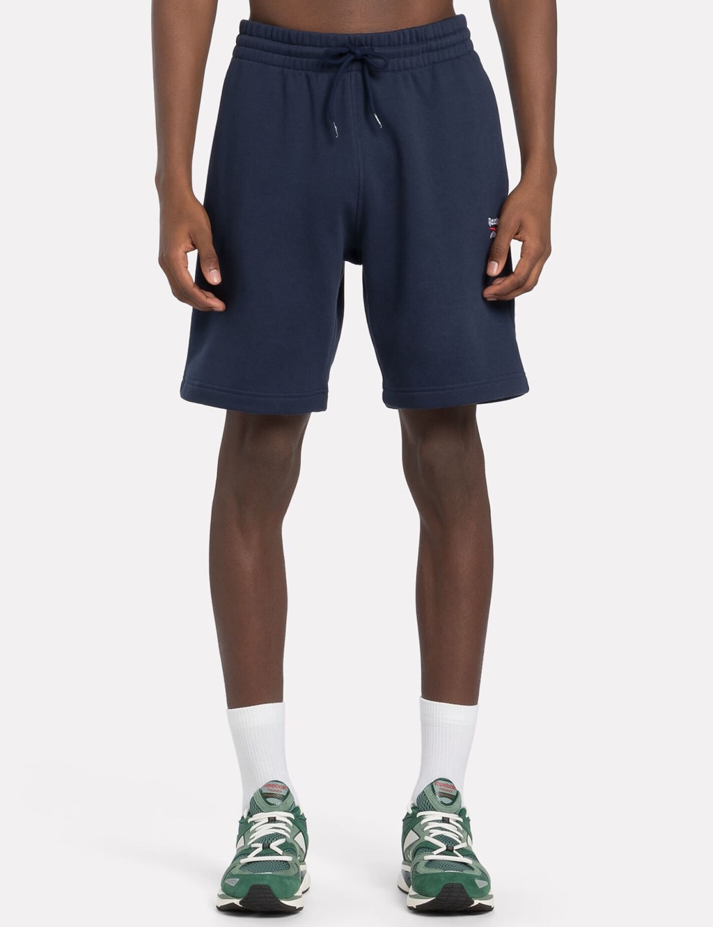 Identity Small Logo Drawstring Fleece Shorts