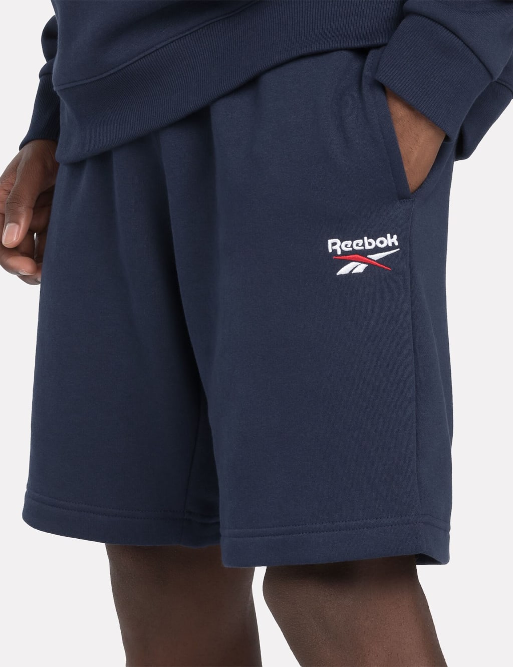 Identity Small Logo Drawstring Fleece Shorts 4 of 6