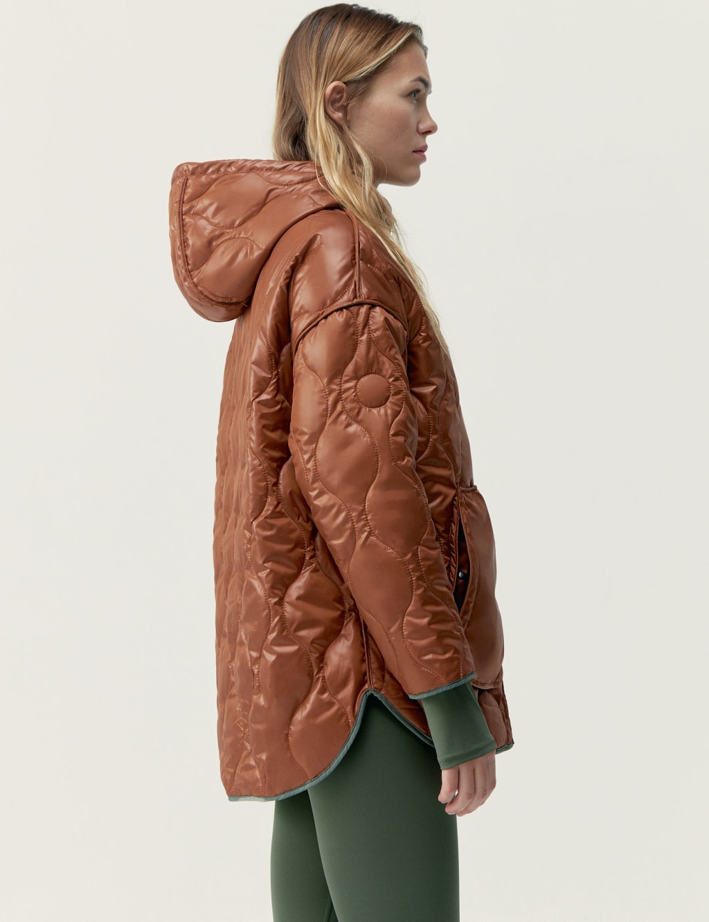 Ashley Reversible Quilted Hooded Jacket 4 of 11