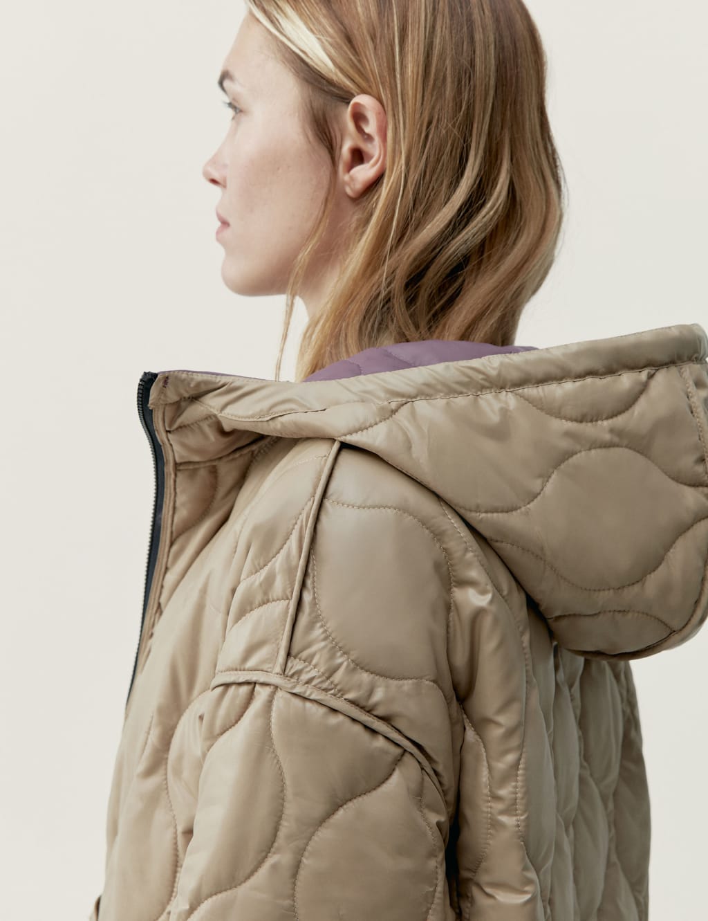 Ashley Reversible Quilted Hooded Jacket 9 of 10