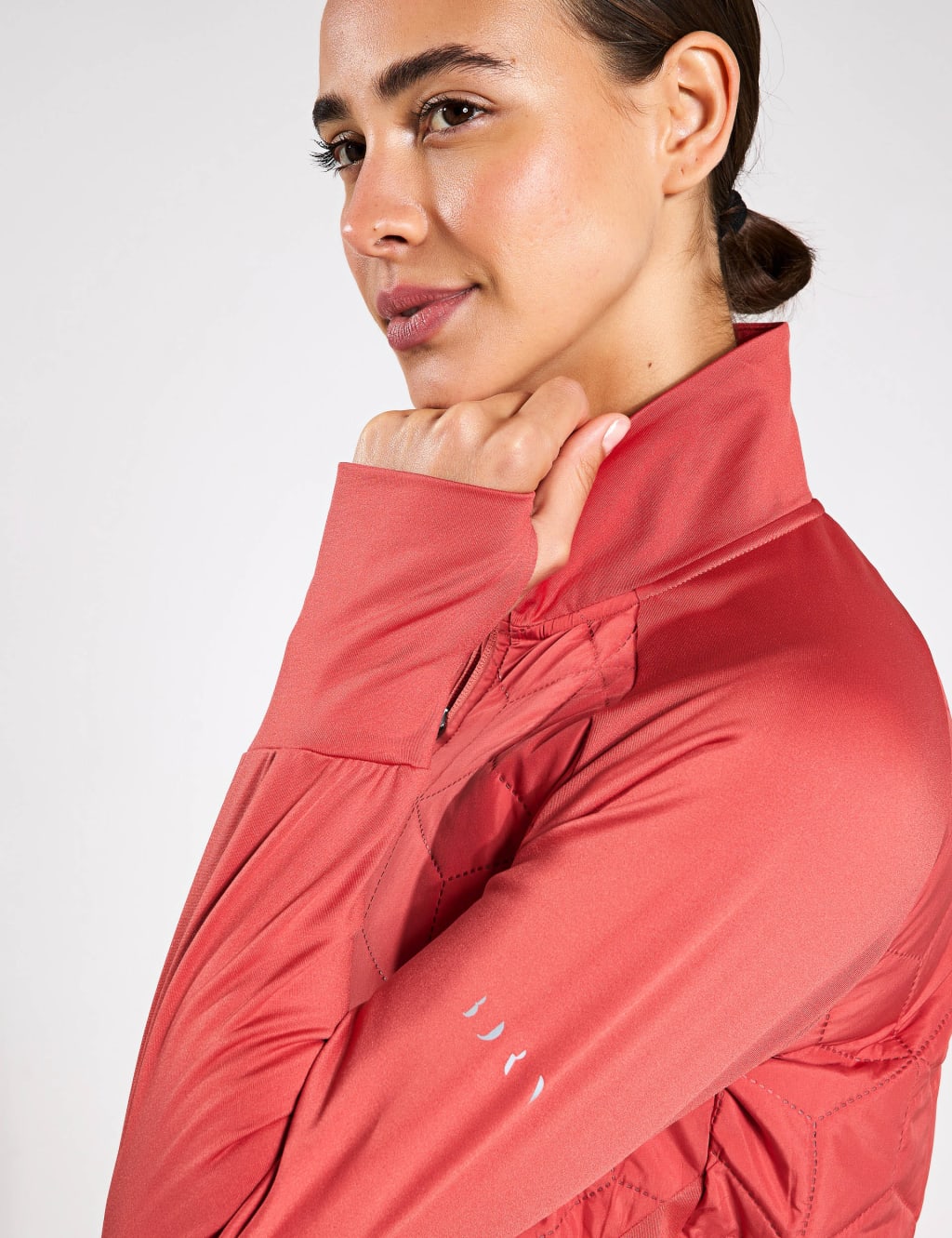 Revna Quilted Funnel Neck Sports Jacket 3 of 6