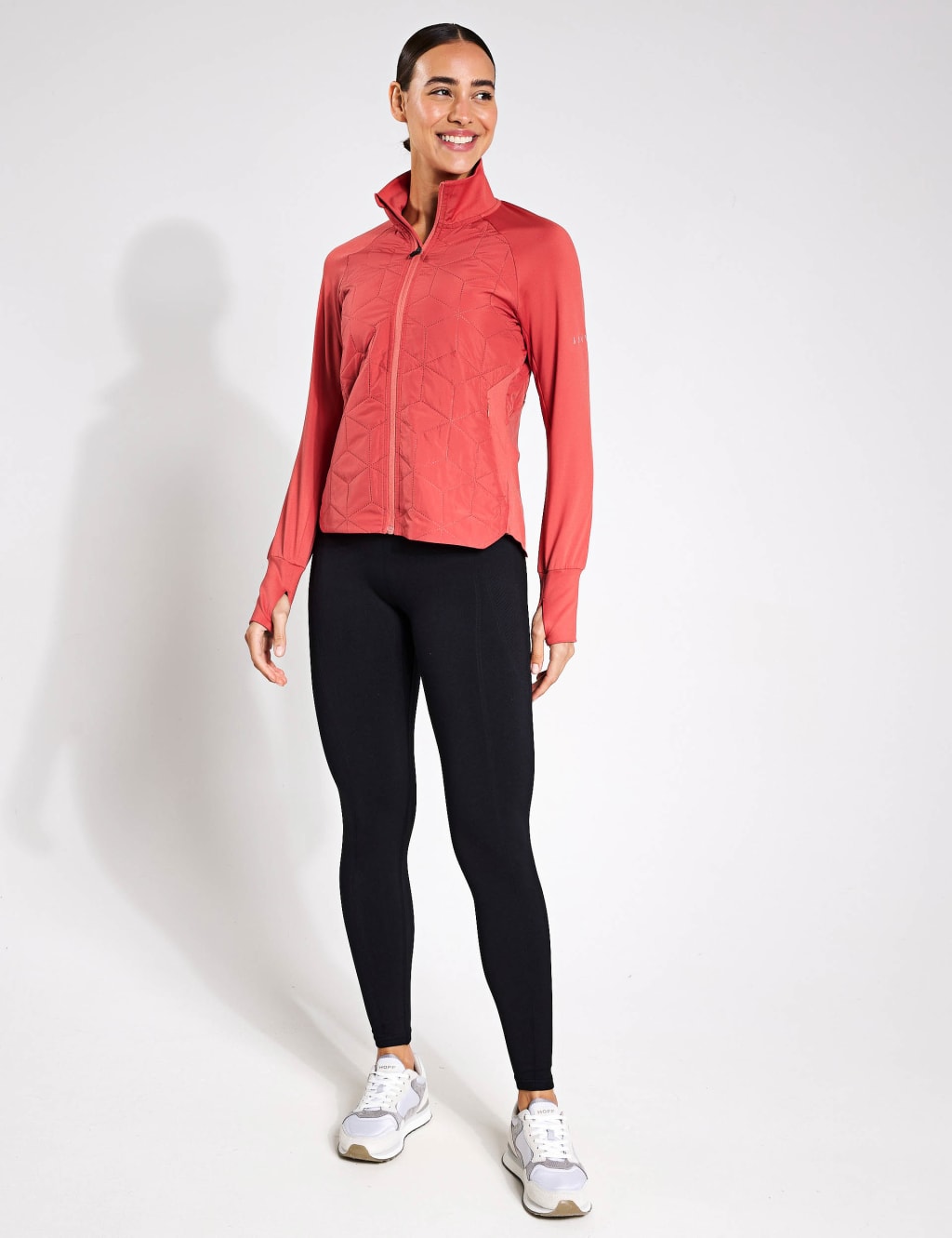 Revna Quilted Funnel Neck Sports Jacket 4 of 6
