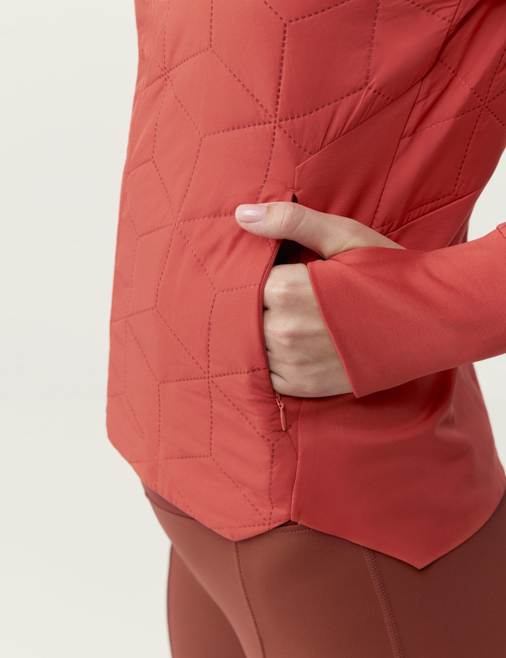 Revna Quilted Funnel Neck Sports Jacket 5 of 6