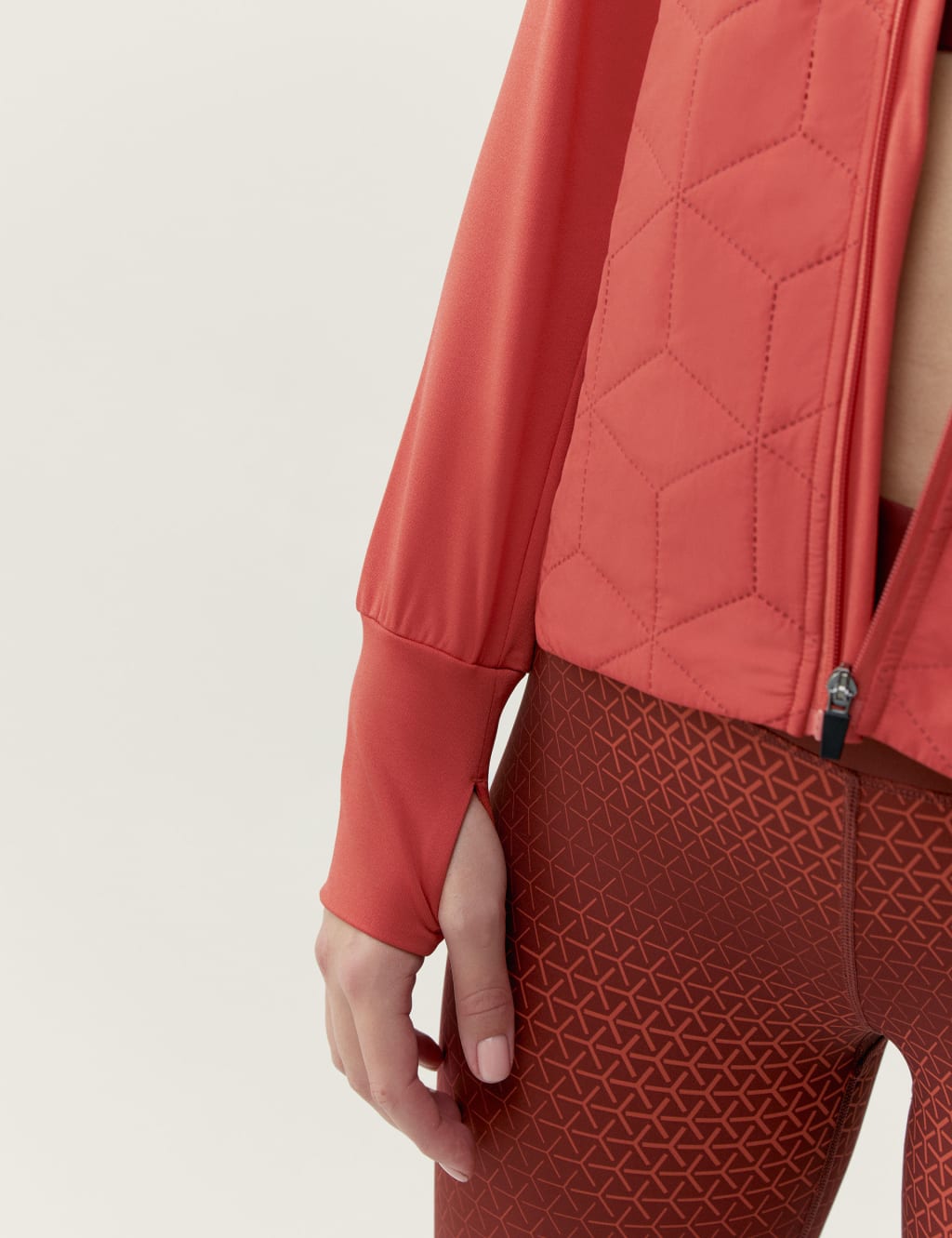 Revna Quilted Funnel Neck Sports Jacket 6 of 6