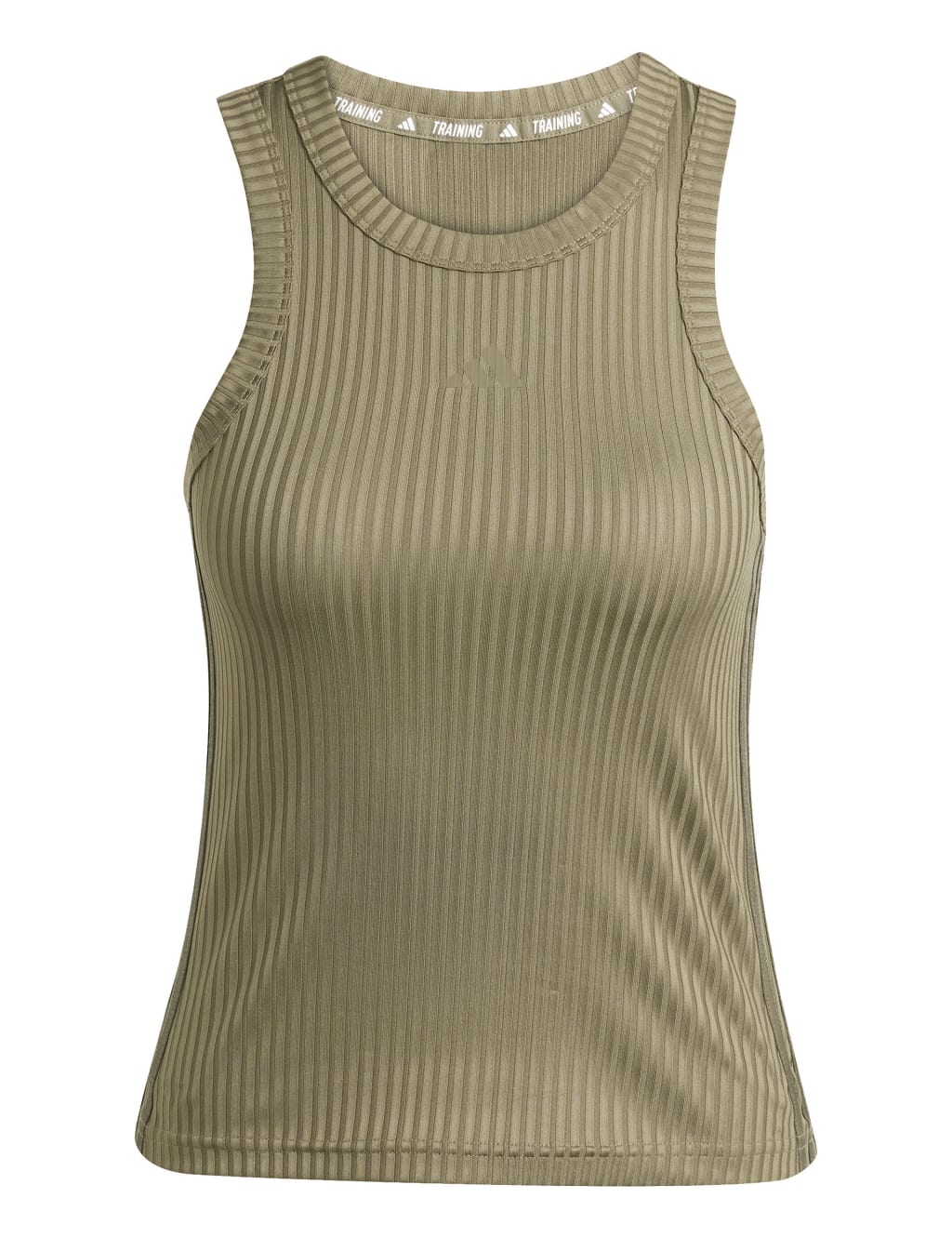 All Gym Seasonal Rib Tonal 3 Stripes Vest Top 2 of 8