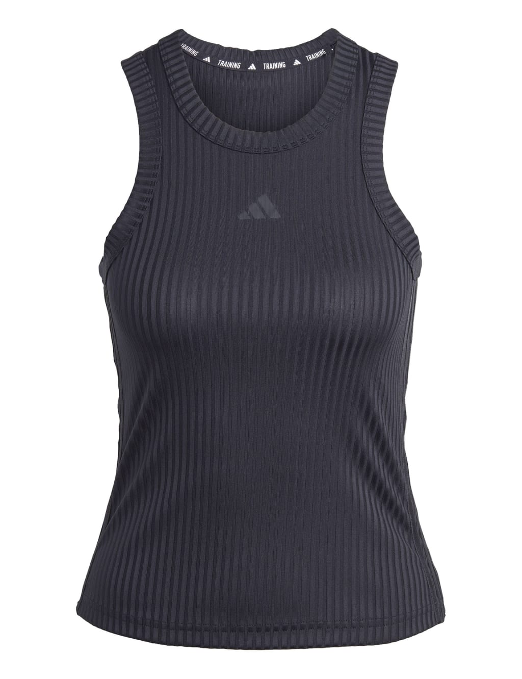 All Gym Seasonal Rib Tonal 3 Stripes Vest Top 2 of 6