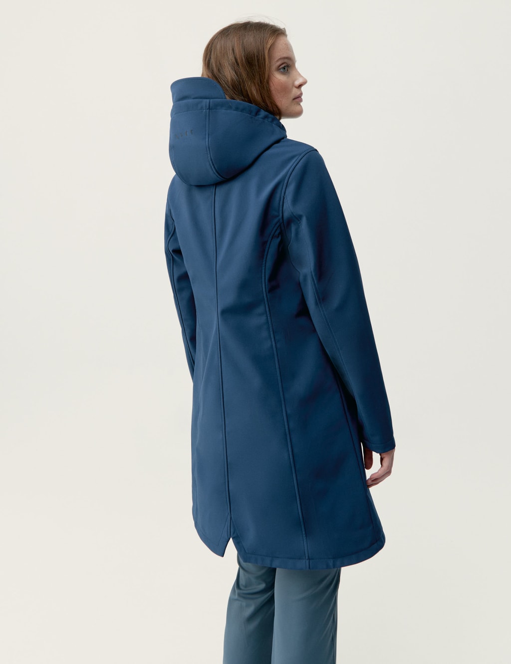 Hooded Longline Raincoat 4 of 9