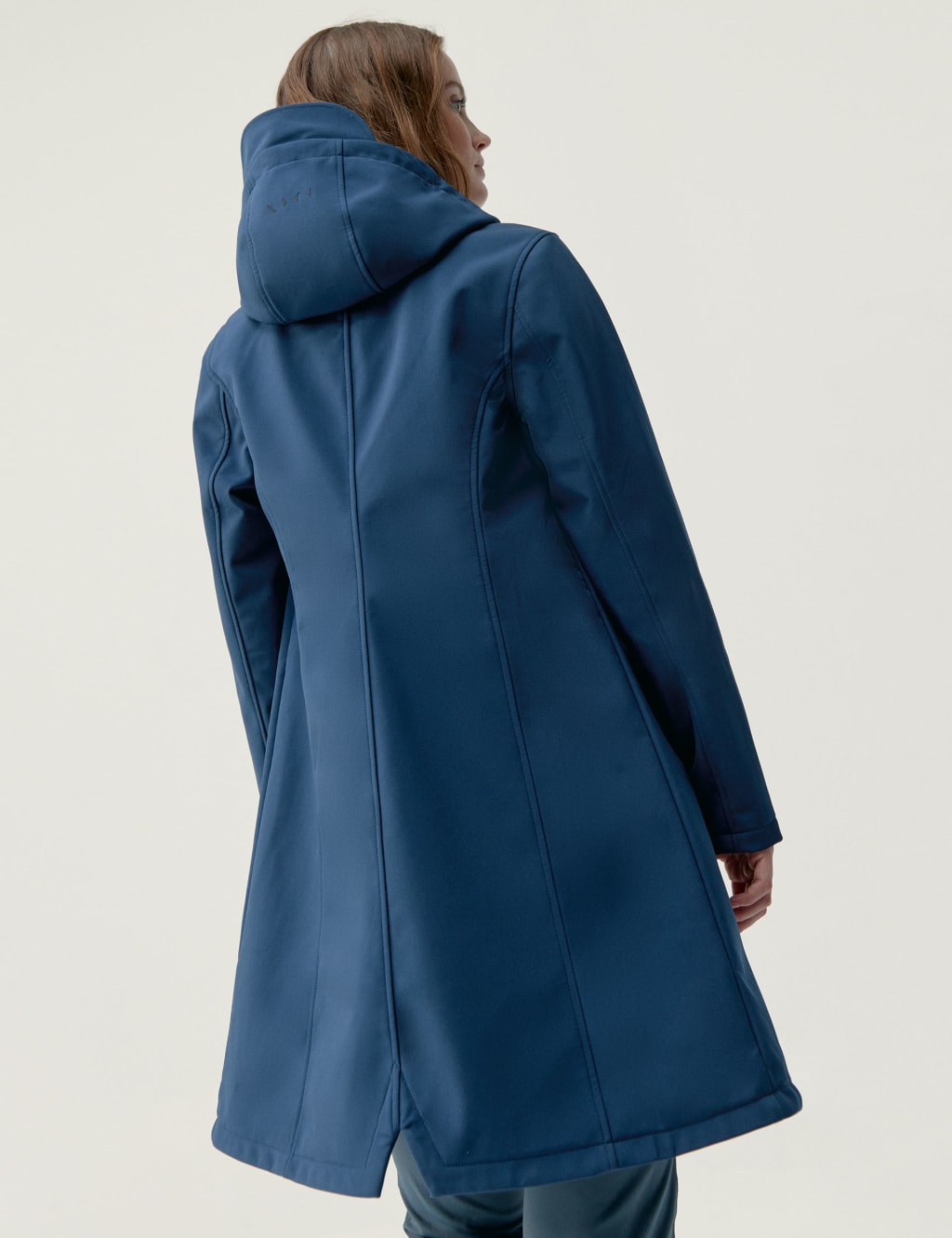 Hooded Longline Raincoat 5 of 9