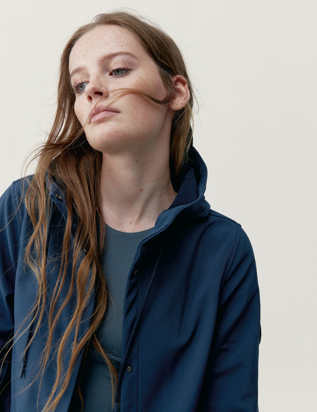 Hooded Longline Raincoat 6 of 9