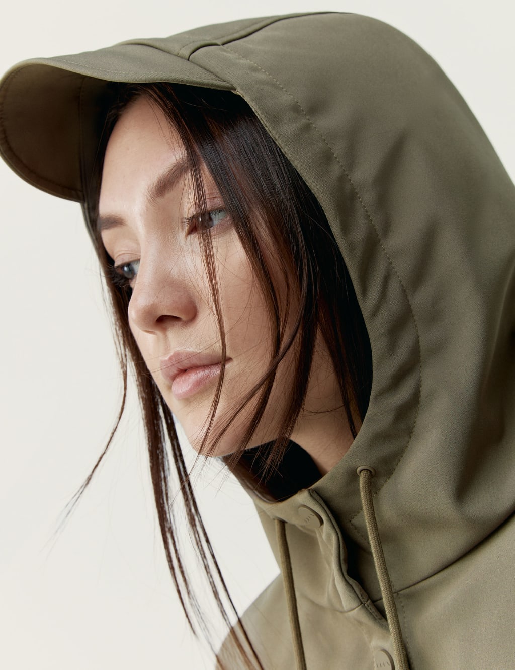 Hooded Longline Raincoat 8 of 8