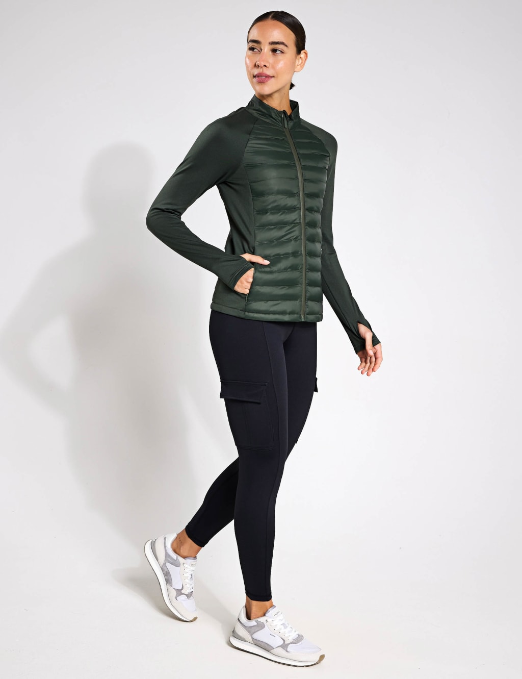 Zuri Padded Funnel Neck Sports Jacket 6 of 6
