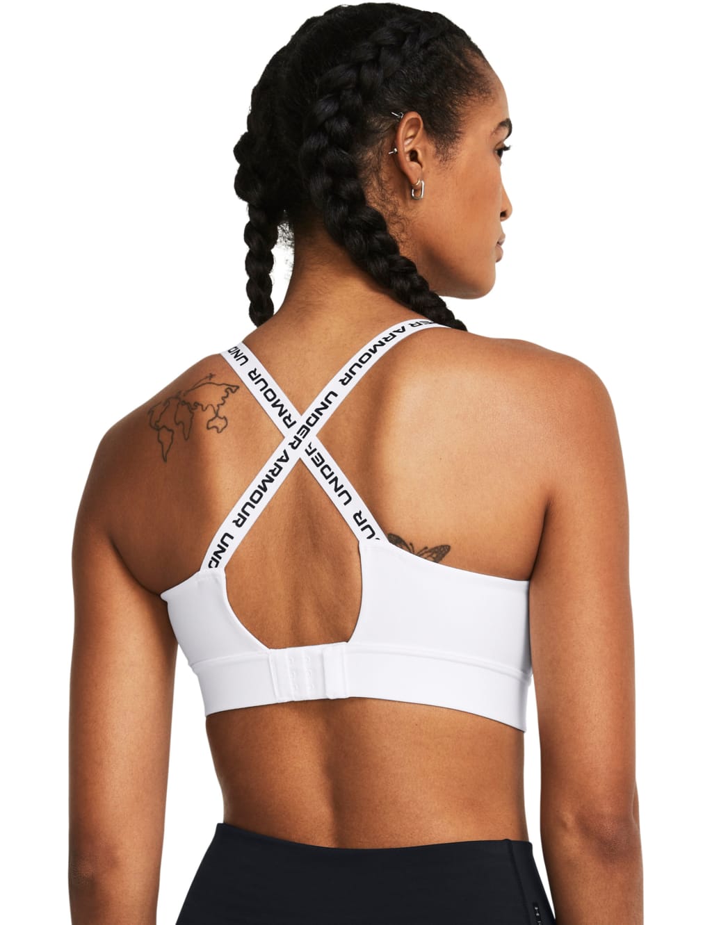 Under armour mid impact bra on sale