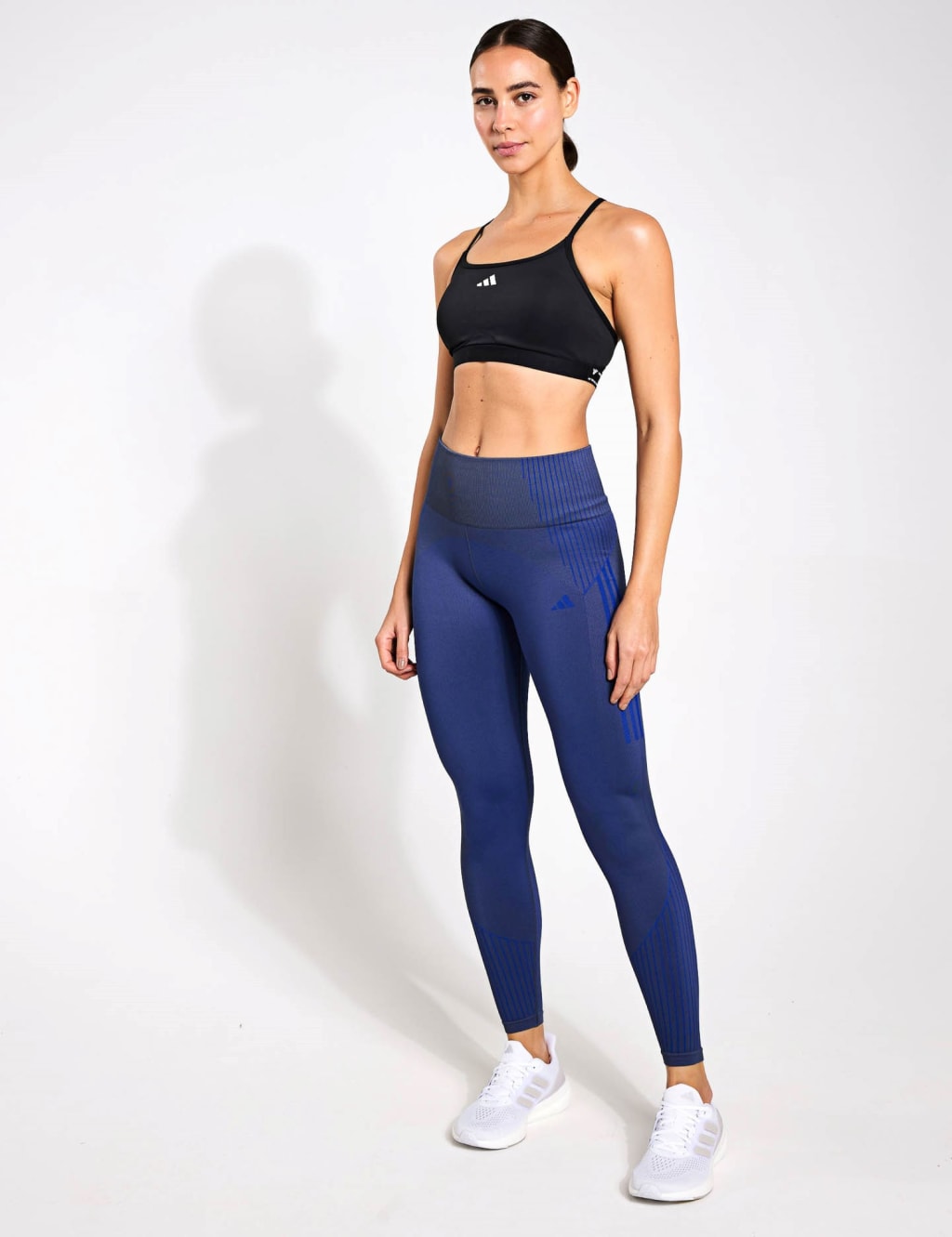 AeroReact Training 3 Stripes Sports Bra 7 of 7