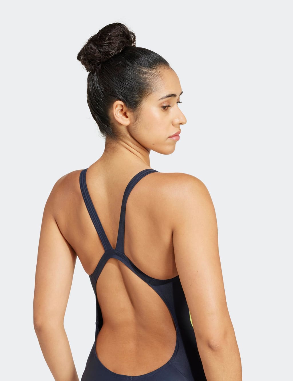Mid 3 Stripes Scoop Neck Swimsuit 5 of 5