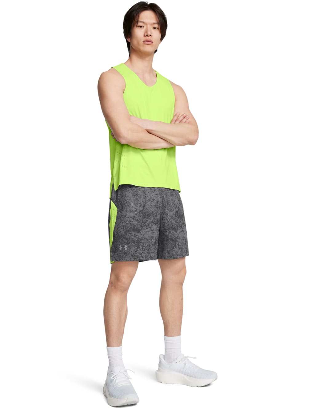 UA Launch Pro 7in Printed Shorts 3 of 6